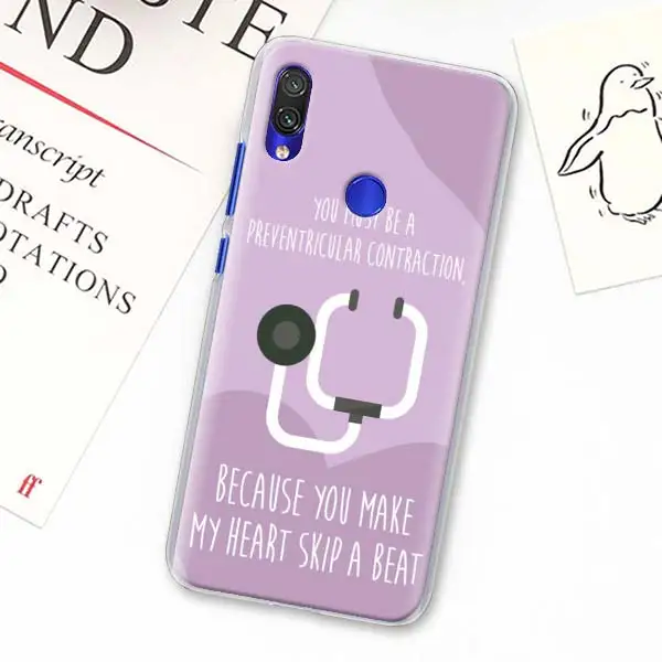 H06 Медицинская медицинская медицина телефонные чехлы для Redmi 7 7A 8A K20 Pro 6 6A 5 Plus Redmi Note 5 6 7 8 Pro 8T S2 GO - Цвет: H06