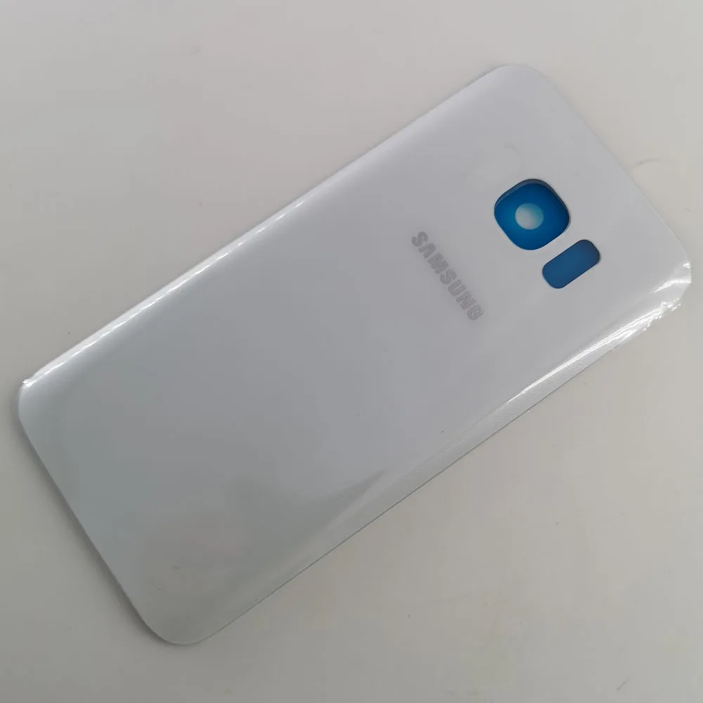 Samsung S7 задняя крышка батарейного отсека 3D стеклянный корпус крышка для samsung Galaxy S7 G930F G9300 задняя дверь+ клейкая наклейка