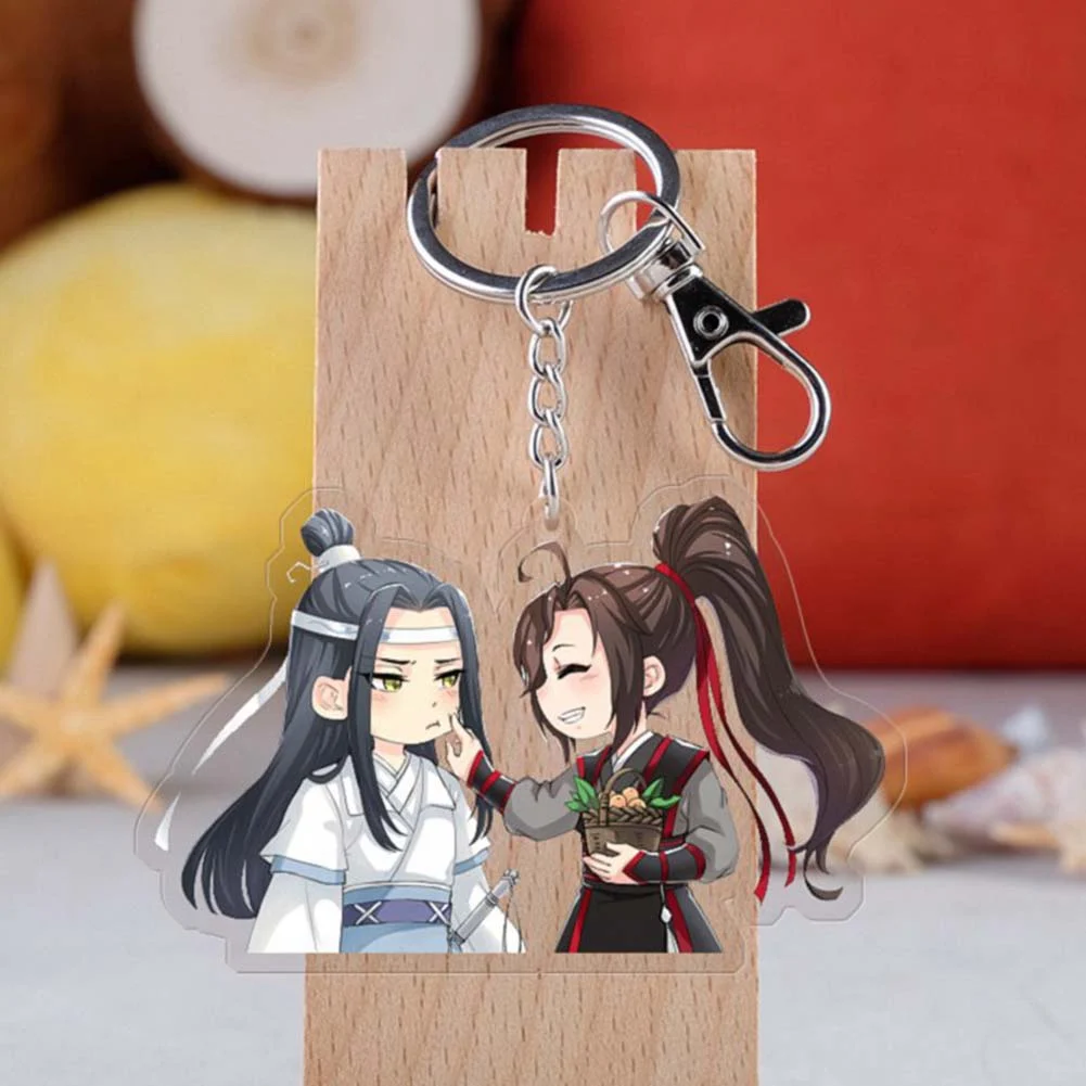 Fujoshi Grandmaster of Demonic mo dao zhu shi Weiwuxian Lan Zhan Portachiavi Брелок с подвеской брелок