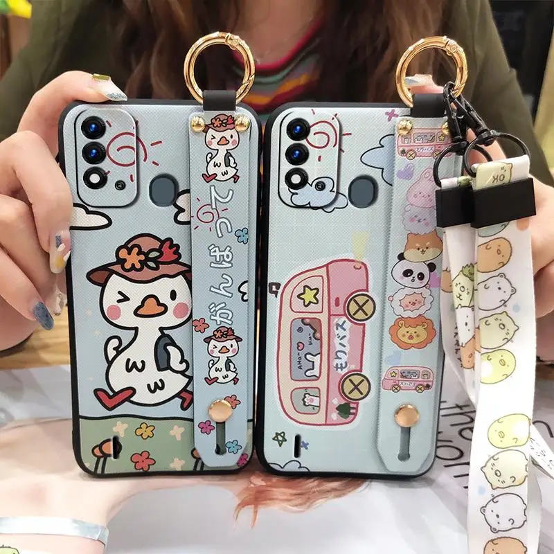 New Arrival Cartoon Phone Case For Itel P37 Cover Fashion Design ...