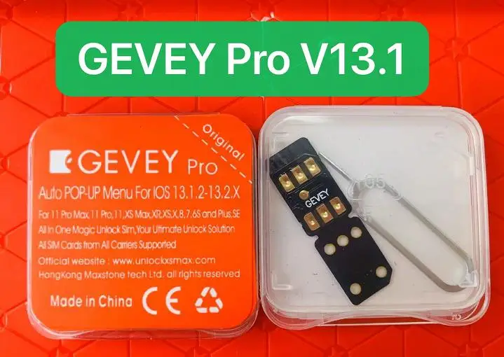 10PCS/lot GV-PRO gv pro V13.1.1 ICCID+MNC Auto worldly Perfect SIM For iPhone11 PRO XS Max XR X 8 7 6 5S SE