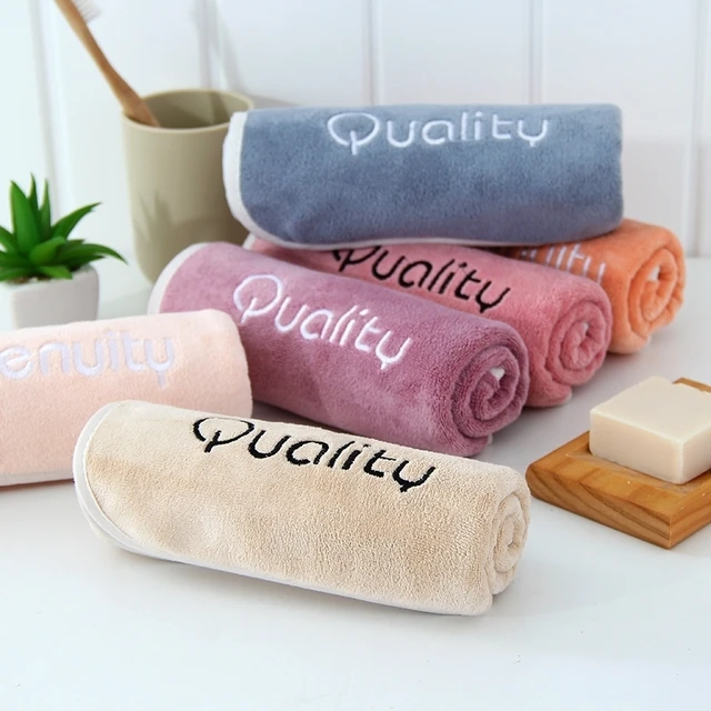 NEW British Style Microfiber Fabric Men And Women Washcloth Sports Gym Yoga Quick-drying Sweat Towel Travel Hotel Portable Gifts 3