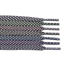 

Coolstring Official Shoe Accessories 7MM Brightly Luminous Glow Shoelaces Fluorescent Cord In The Dark Staggered Flat Neon Laces