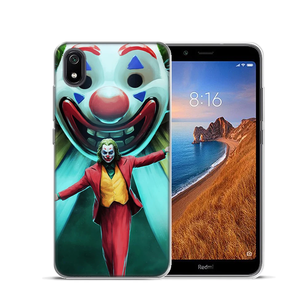 Мягкий ТПУ чехол с Бэтменом, темным рыцаря джокером картой для Coque Xiaomi mi A1 A2 mi 8 Pro Red mi K20 Pro 4X5 Plus Note 8 7 4X5 6 Pro