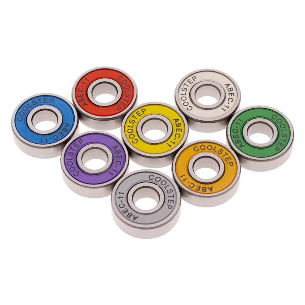 

8 Pcs ABEC-11 Titanium,Iron Bearings