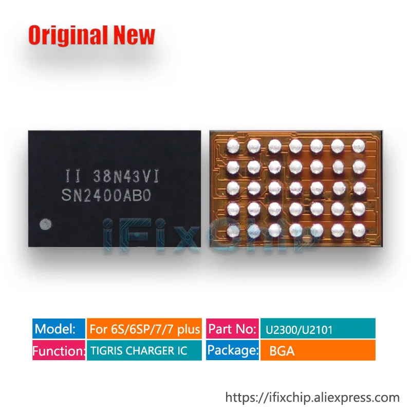 1-5 шт./лот U2300 для iphone 6S/6SP/6splus/6s plus SN2400AB0 зарядное устройство TIGRIS USB управление IC