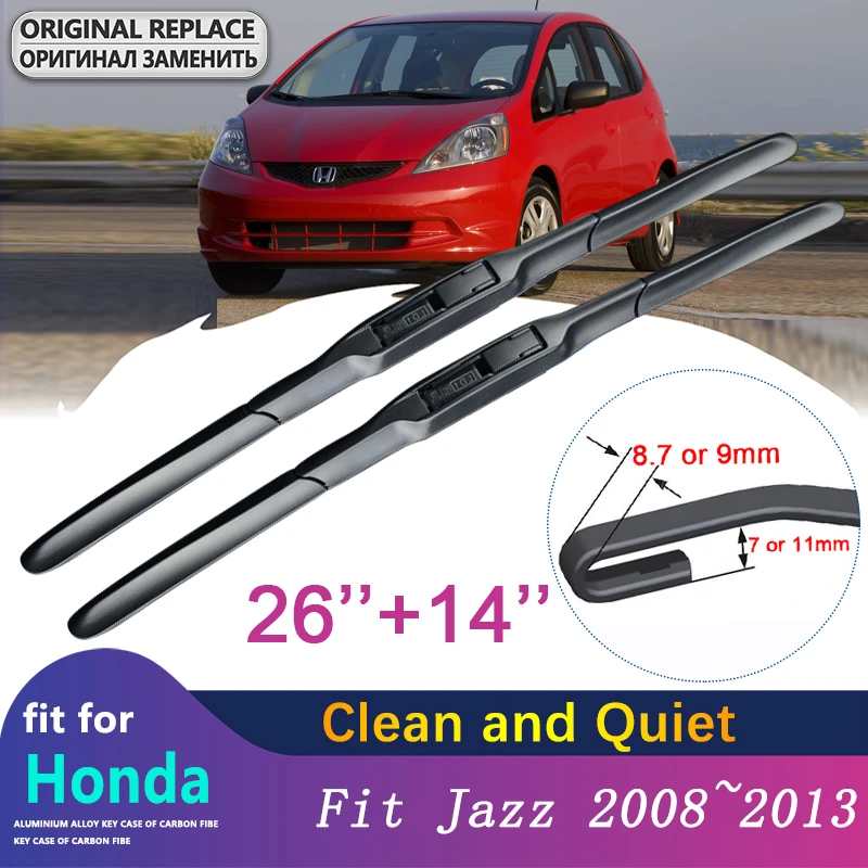 Car Wiper Blades For Honda Fit Jazz 08 13 12 Front Windscreen Windshield Wipers Ge6 Ge7 Ge8 Ge9 10 Car Accessories Goods Windscreen Wipers Aliexpress Car Wiper Blades For Honda Fit Jazz 08 13 12 Front Windscreen Windshield Wipers Ge6 Ge7 Ge8 Ge9 10 Car Accessories Goods Windscreen Wipers Aliexpress