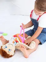 Human Body Model Anatomy Doll Soft Doll Toy Model Anatomy Anatomical Internal Organs Doll Educational Soft Toy 2