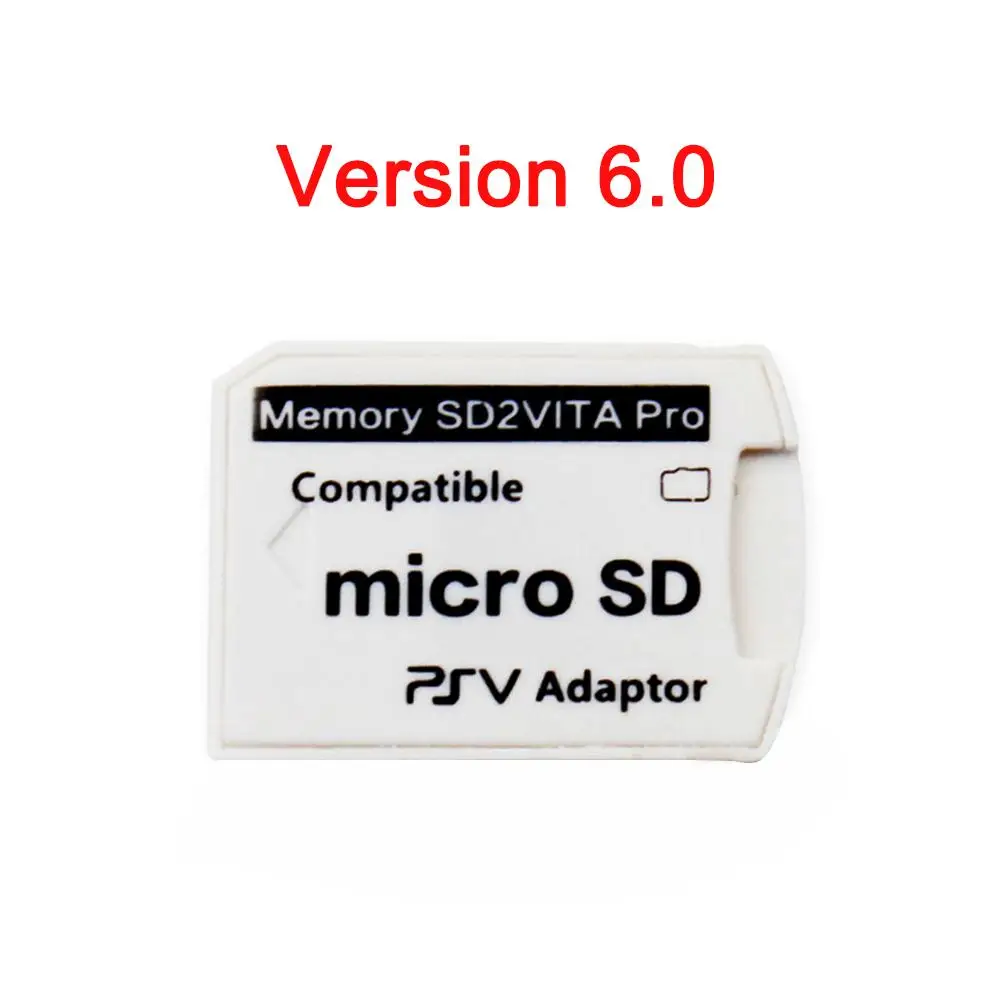 Адаптер карты памяти V6.0 SD2VITA PSVSD для системы PSVita Henkaku 3 65 1000 2000 TF адаптер конвертера