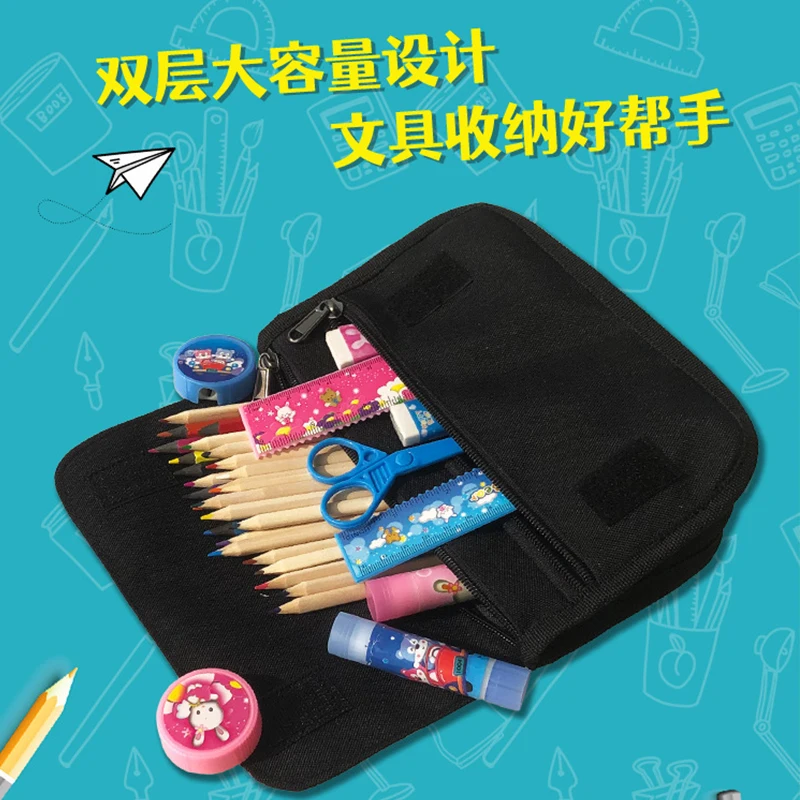 Anime Bungou Stray Dogs Pencil Case For Teenagers Student Cosmetic Bag Children Portable School Supplies Pen Case Gift 4