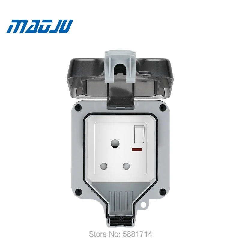 Уличная погодозащищенная водонепроницаемая розетка переключатель корпус