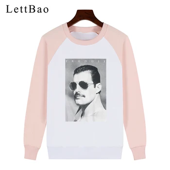 

Freddie Mercury Streetwear Hoodies Men/women Fashion 2019 Sweatshirt Hip Hop Rock Punk Style Winter Warm Harajuku Hoodie Clothes