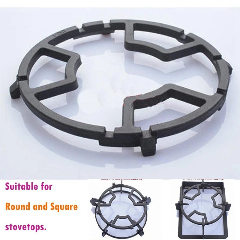 Универсальная чугунная подставка для сковороды, подставка для горелки, газовой плиты, варочной панели, кухонные инструменты, аксессуары для кухонной посуды
