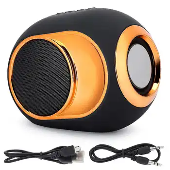 

Design Wireless Speaker Stereo Sound Computer Audio Phone Bass Large Capacity Loudspeaker Box Supports FM