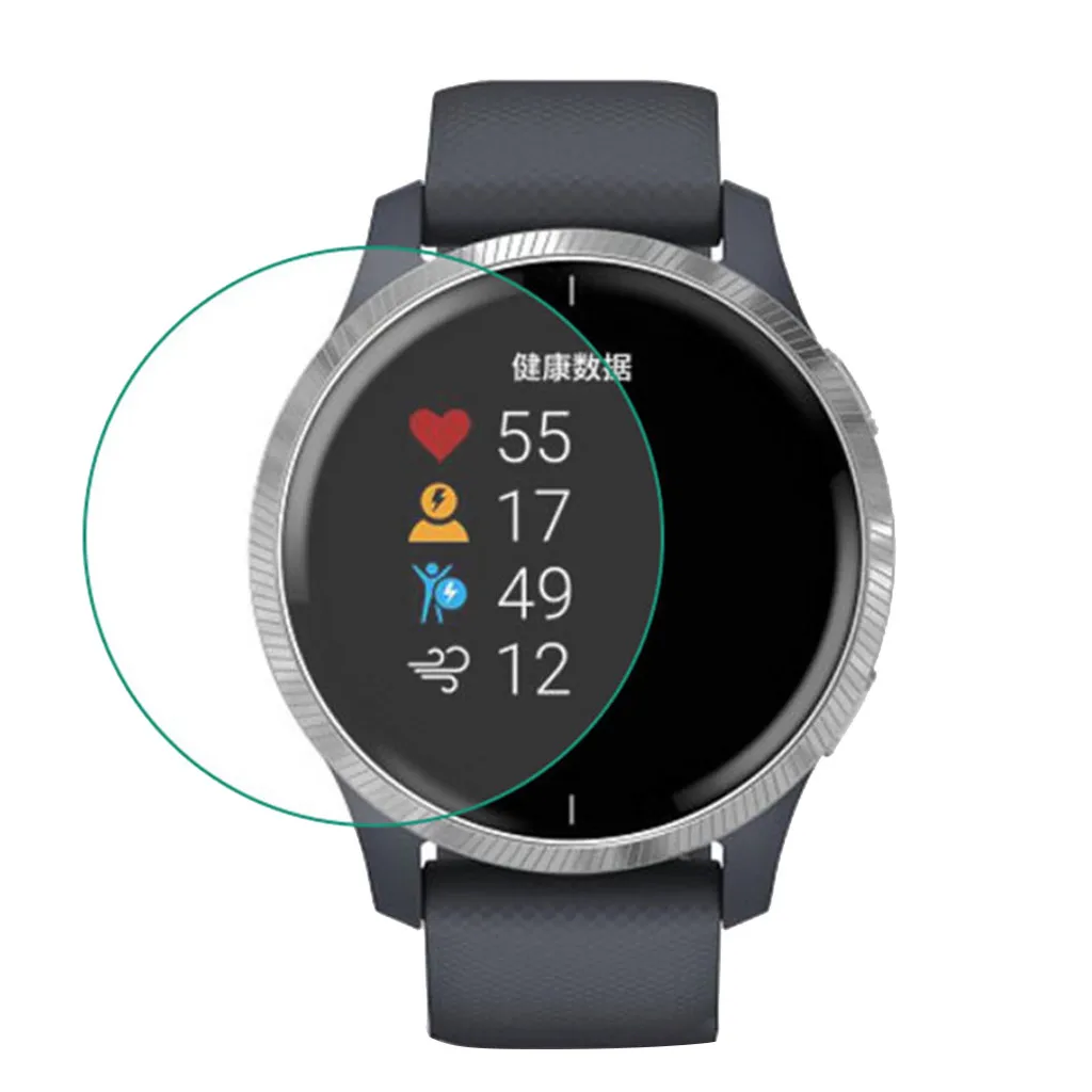 2 шт мягкая прозрачная защитная пленка для Garmin Venu Smart Watch Smartwatch полная защитная крышка для экрана(не стекло