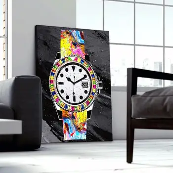 

1 Piece printed Painting Chasing Rainbows Framed Canvas Wall Art