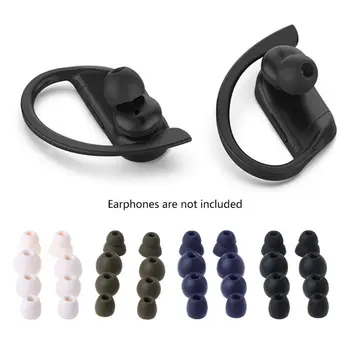 

4Pair Silicone Earbuds Ear Tips In-Ear Earphone Soft Cover Cap Replacement for Powerbeats Pro Headphones Headset