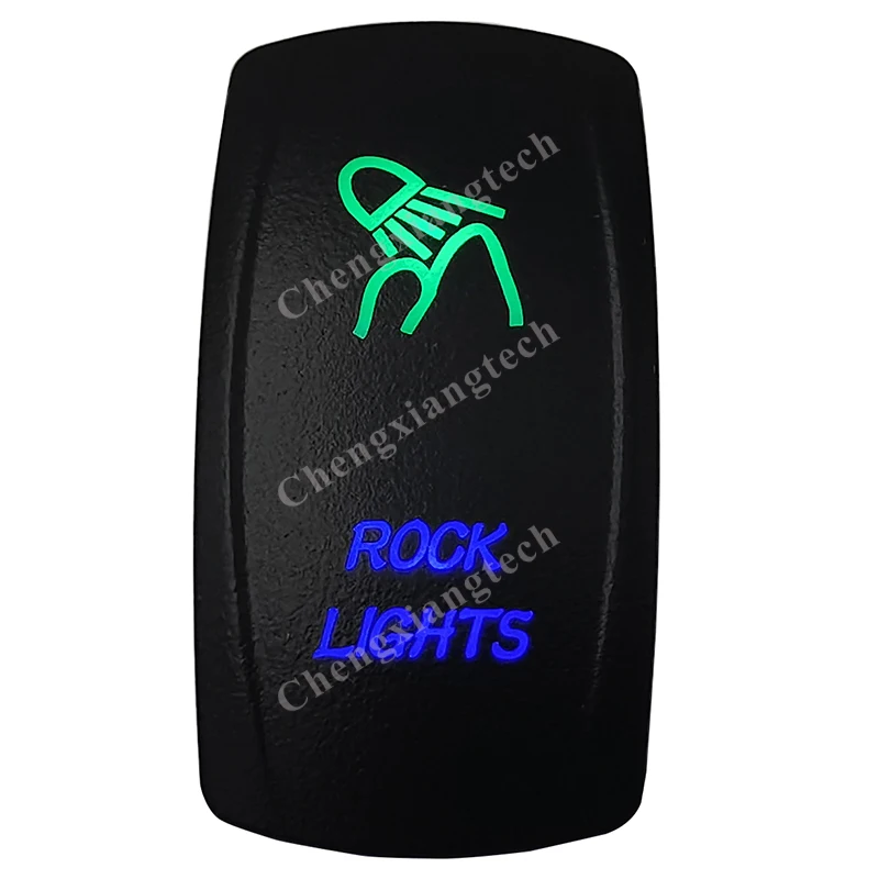 12 В 24 морской автомобиль лодка грузовик RV рок-свет клавишный переключатель SPST 5