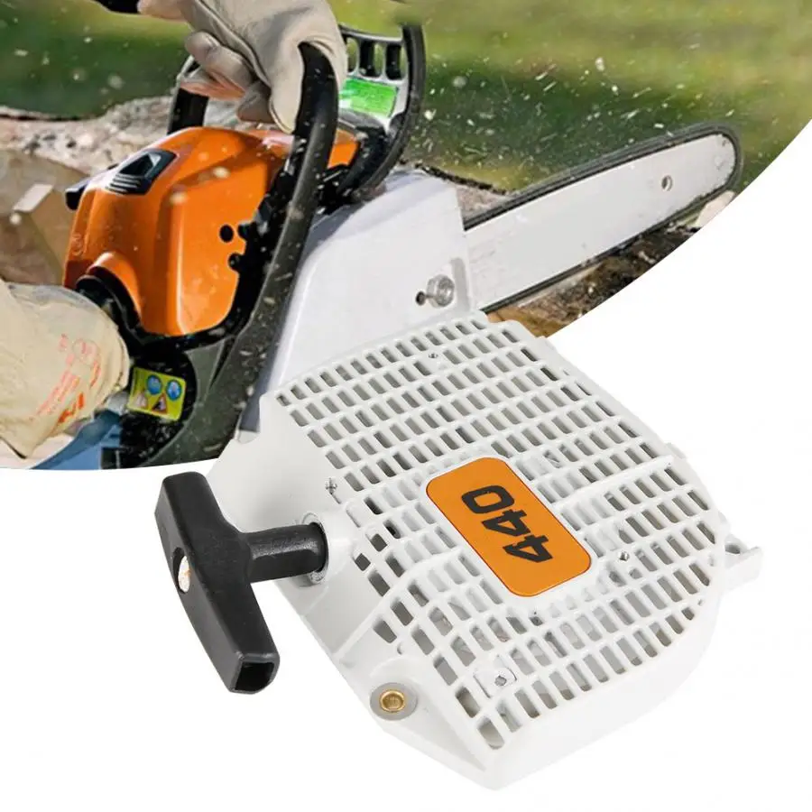 Тяговый стартер в сборе для бензопилы Stihl 044 046 MS440 MS460 1128 080 2104 старт сборе|Детали