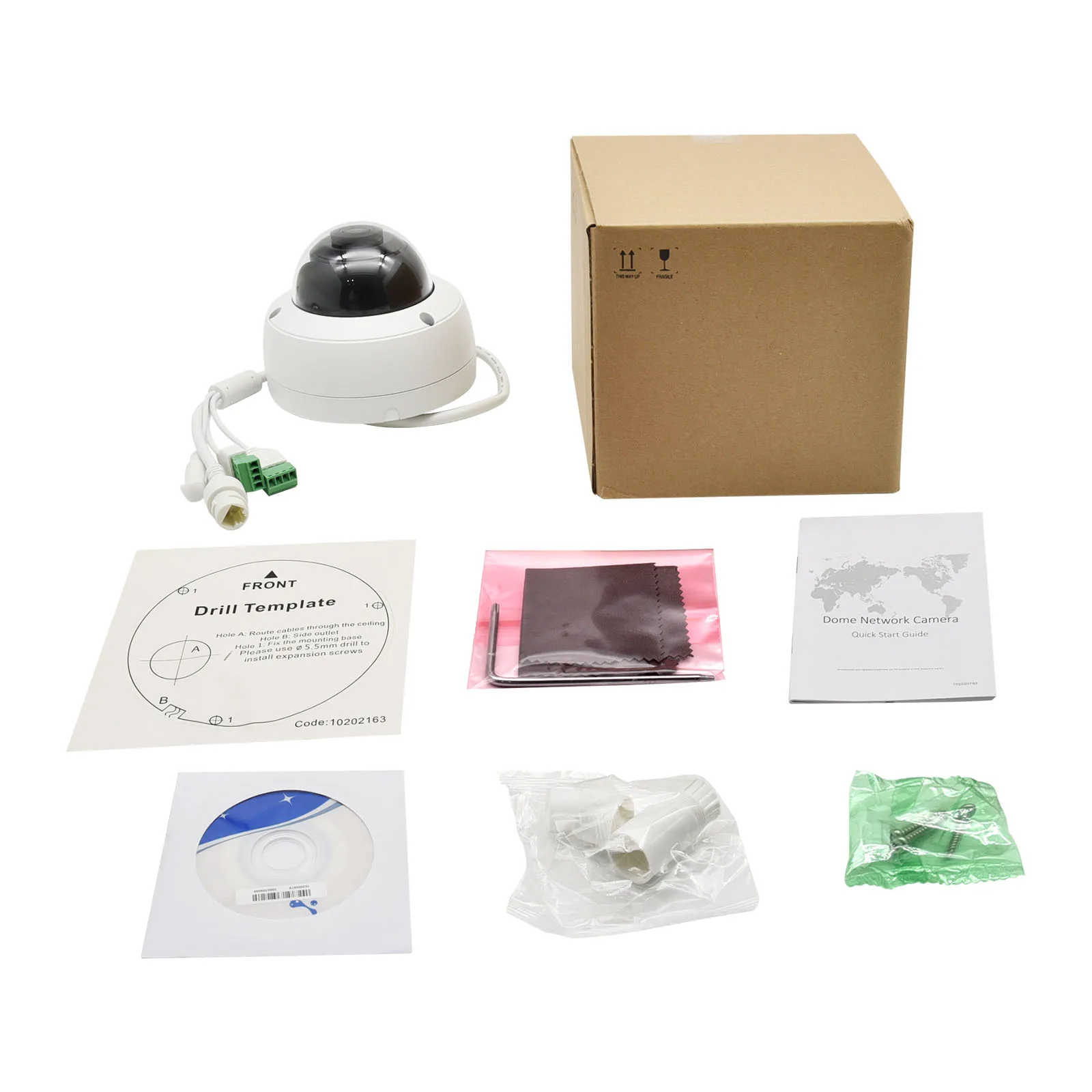 Hikvision IP Camera AcuSense 4MP IR PoE Turret DS-2CD2146G2-ISU Built-in MIC&SD Card Slot Video Surveillance CCTV Security IP67