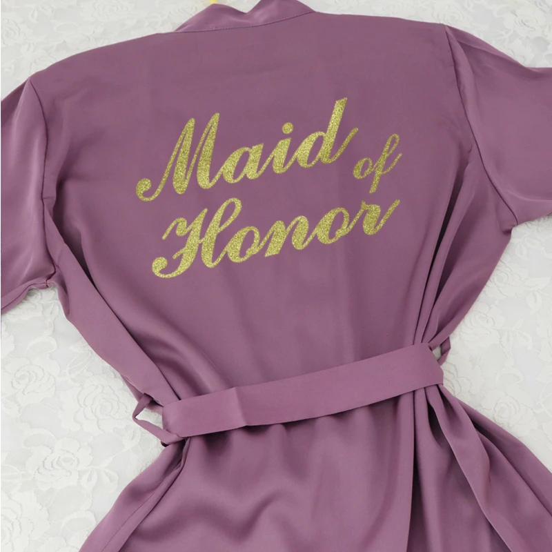 紫色 Maid of Honor