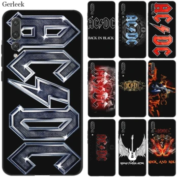 

Case for Huawei P8 P9 P10 P20 P30 Lite MINI PRO Huawei P Smart Z Plus Cover Ac Dc Black ice Heavy Metal Music Cute