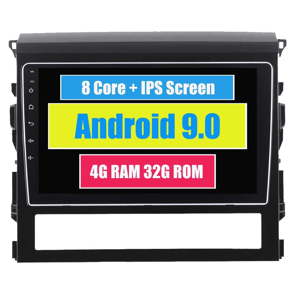 Best RoverOne Car Multimedia Player For Toyota Land Cruiser 2016 Android 9.0 Octa Core 9