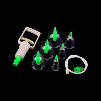 

1 Set 6 Can Massager Health Monitors Products Can Opener Pull Vacuum Cupping of The Tanks Cutem Extractor Acupuncture Wholesale