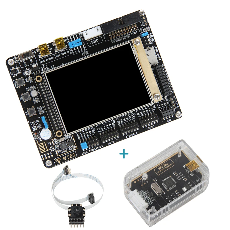Макетная плата STM32 с WIFI + ЖК дисплеем 3 2 дюйма TFT Эмулятор отладки модуль камеры