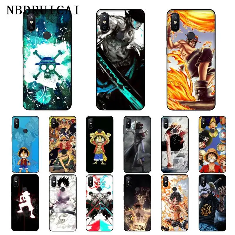 

NBDRUICAI Anime One-piece High Quality Phone Case for Xiaomi 8 9 se 5X Redmi 6pro 6A 4X 7 5plus note 5 7 6pro