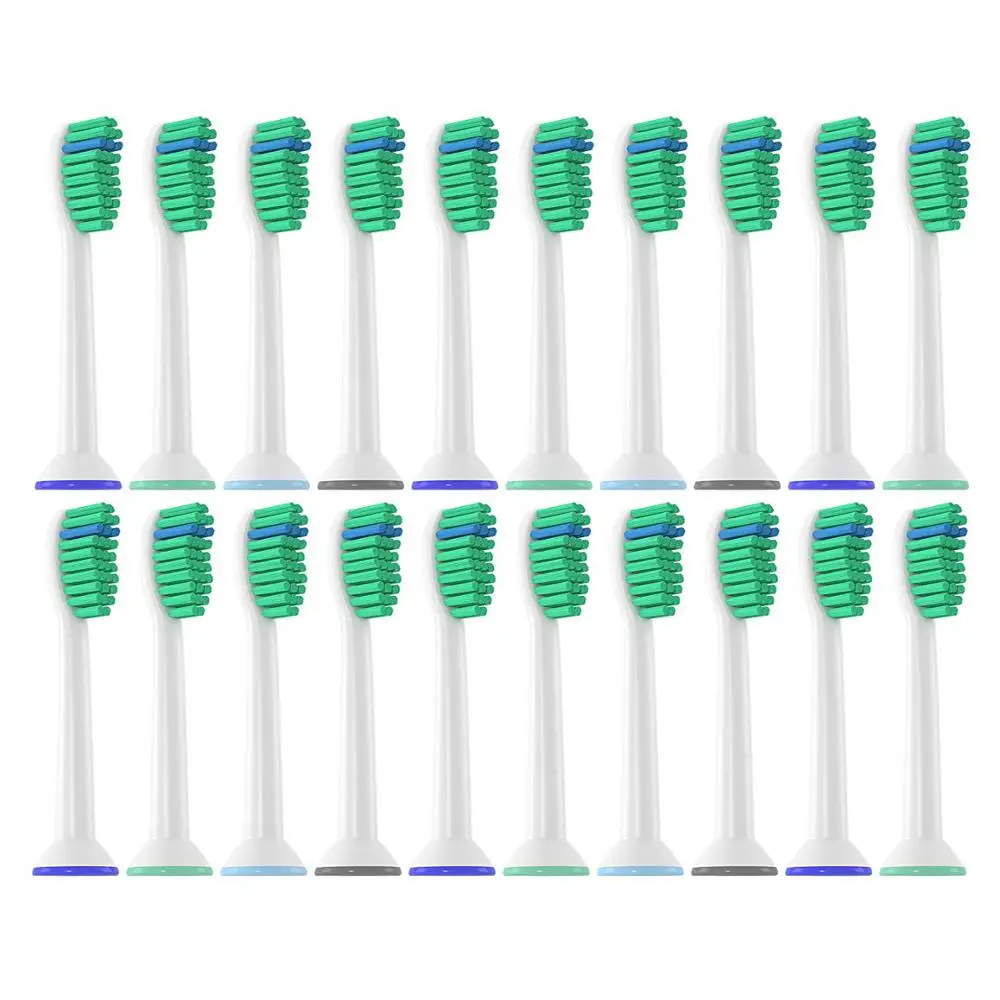 

20pcs Toothbrush Heads for Philips Sonicare HX6013/05 HX6930 HX9340 HX6950 HX6710 HX9140 HX6530 HX3210 HX3211 HX3281 HX6100