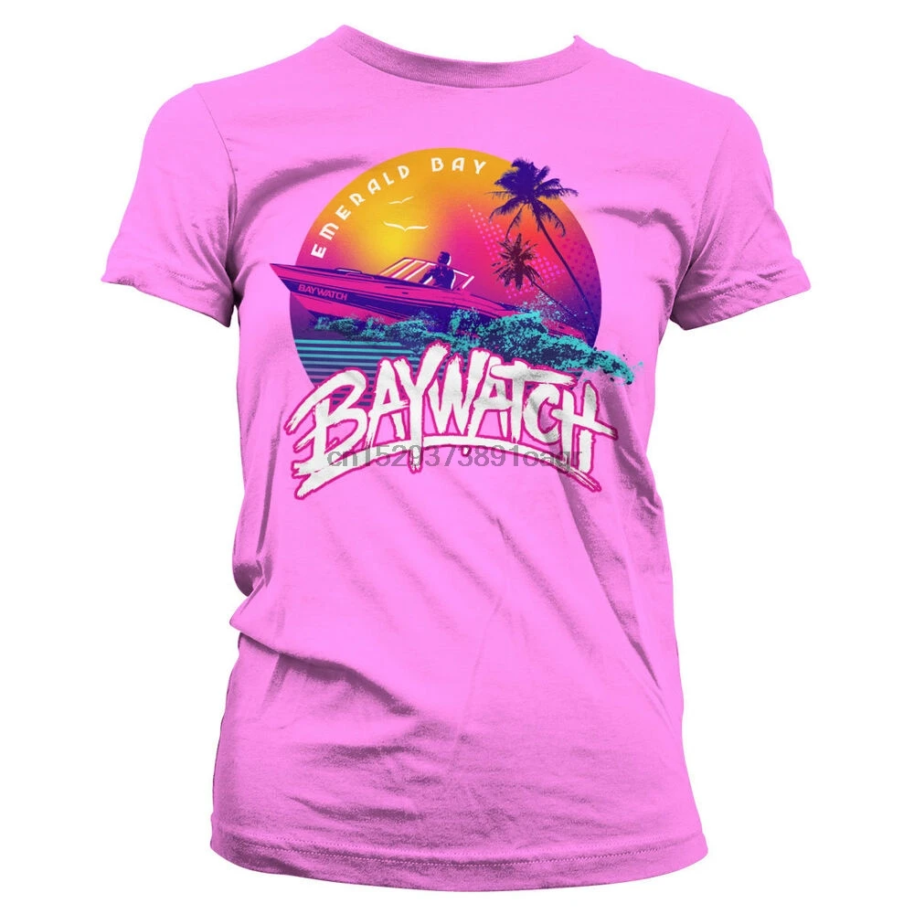 Officially Licensed Baywatch Emerald Bay Women T Shirt S Xxl Sizes T Shirts Aliexpress