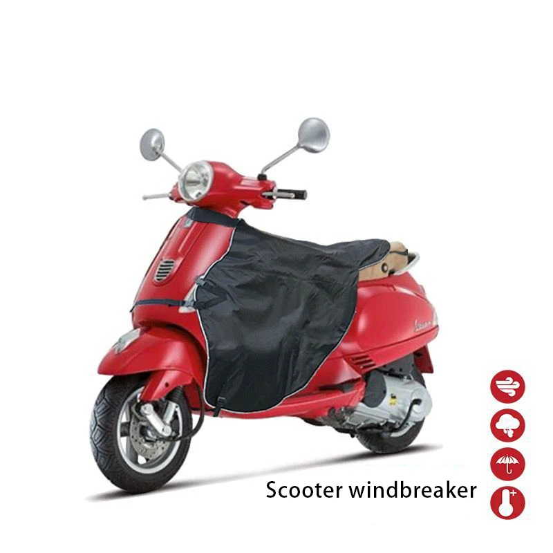 Мотоциклетный зимний пододеяльник для Honda для peugeot скутеры чехол для ног подогреватель одеяла для Vespa GTS водонепроницаемый ветрозащитный