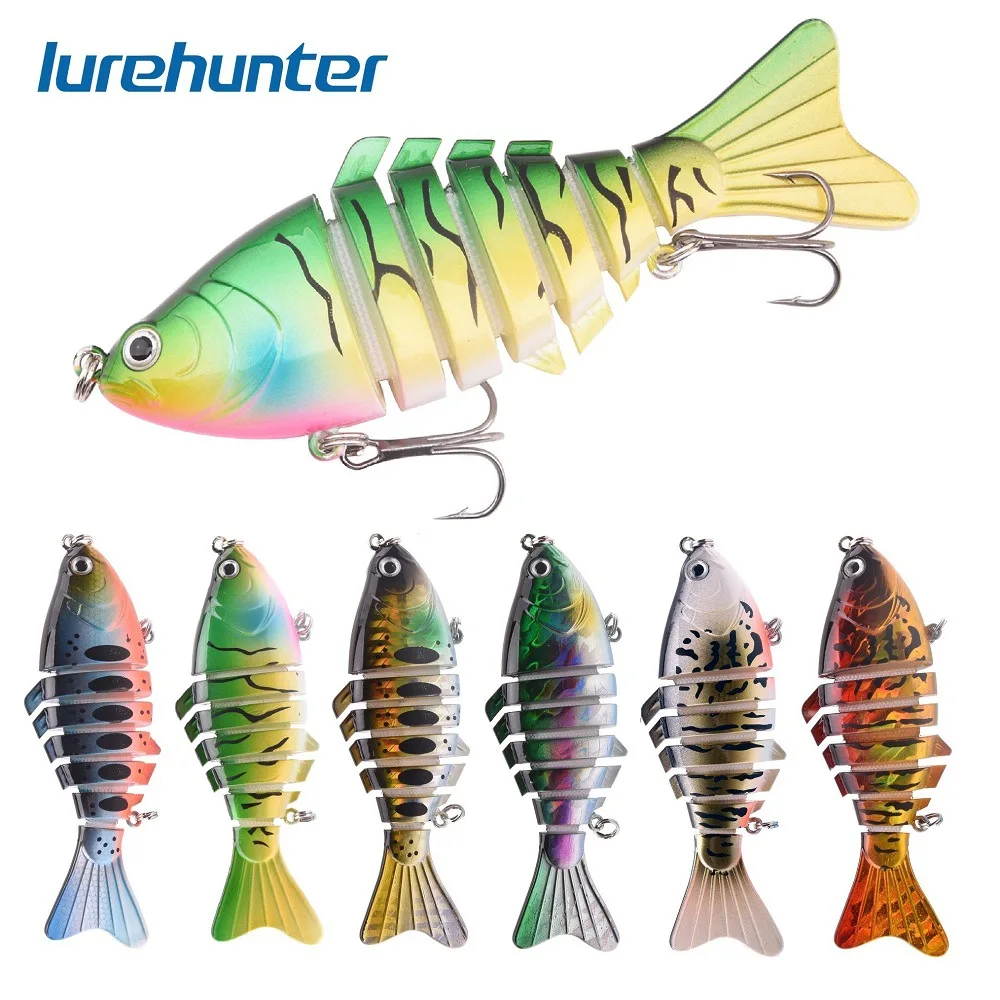 10 см/15,5 г шесть цветов Gnarliest Fish Seven Fish Bionic приманка пластиковая приманка Лидер продаж