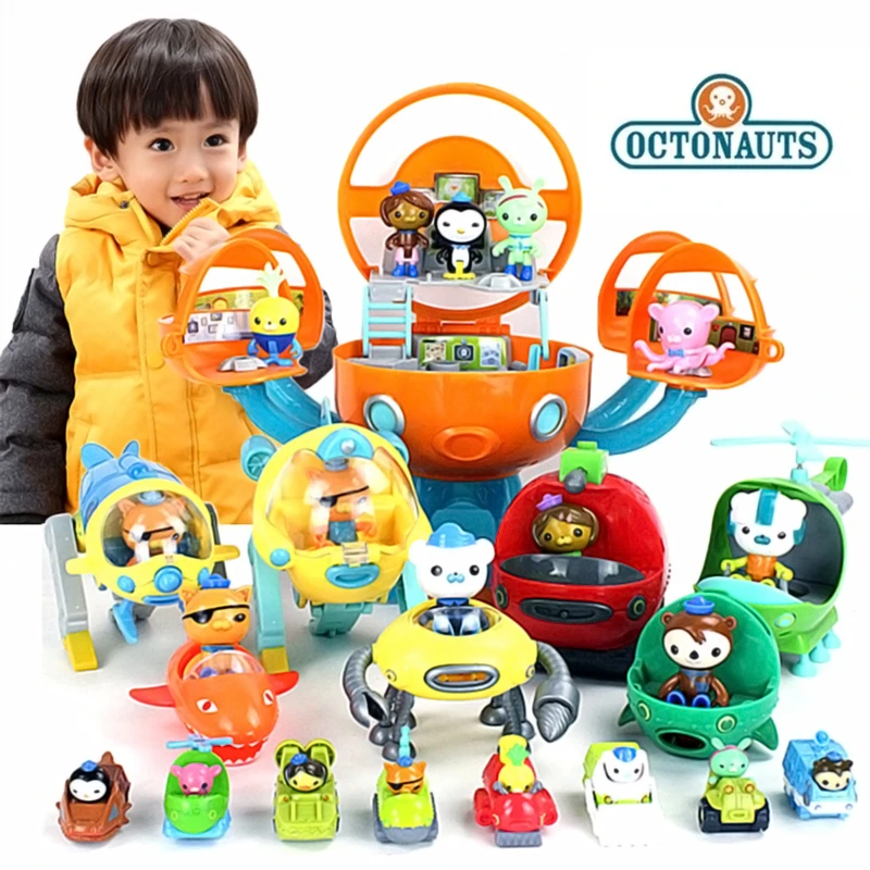 Chateau Des Octonautes Jouets Barnacles Kwazii Peso Shellington Dashi Professeur Inkling Tweed Vegimals Figurines D Action Cadeau Aliexpress