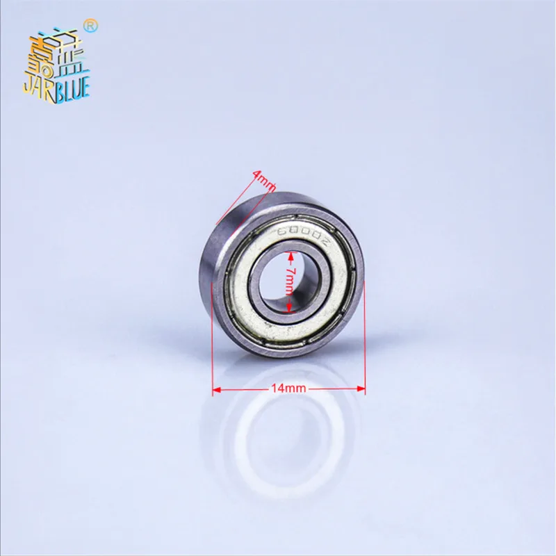 10pcs/lot S687zzw4 Abec-7 7x14x4 Mm Stainless Steel Bearing Deep Groove Ball Bearings Miniature Mini Bearing 7*14*4