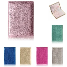 

2021 New Travel Passport Cover Women Men Simple Passport Id Card Cover Holder Pu Leather Passport Wallet Passport Holder