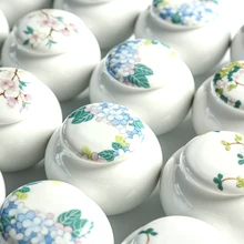 200 мл маленькая портативная коробка для чая, керамические мини запечатанные банки, банки для хранения ароматного порошка, банка для чая пуэр, упаковка, подарочная коробка