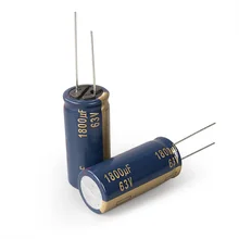 2pcs Free shipping 1800UF63V FC audio capacitor can replace 1000UF