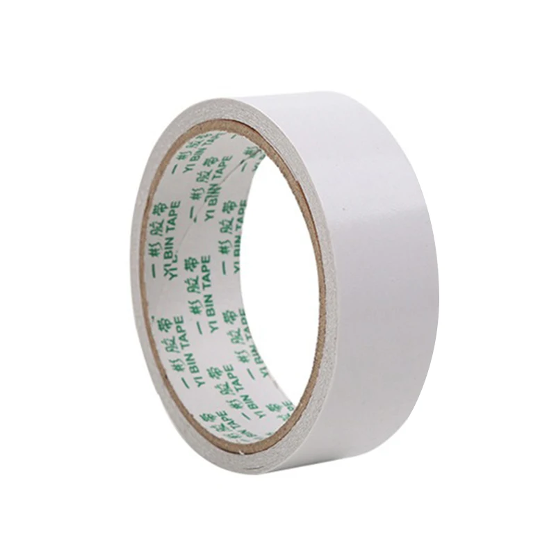 Cinta adhesiva de doble cara para manualidades, pegatinas de papel de  pegamento fuerte para diario y hogar, 9/12/18/24mm, A6590, 1 unidad