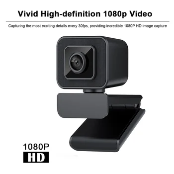 

USB Web Camera 1080P HD Manual Focus Computer Camera Webcams Built-in Microphone For Mac Lenovo Skype Youtube Computer Laptop