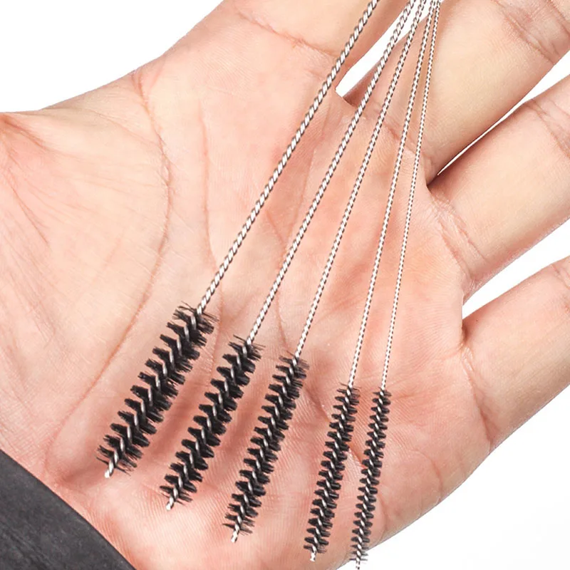 Tobacco smoking accessories 1Set Nylon Stainless Steel Tobacco Smoking Cleaning Brushes Accessory For Tobacco Pipe Smoke Tube Cleaning Tools