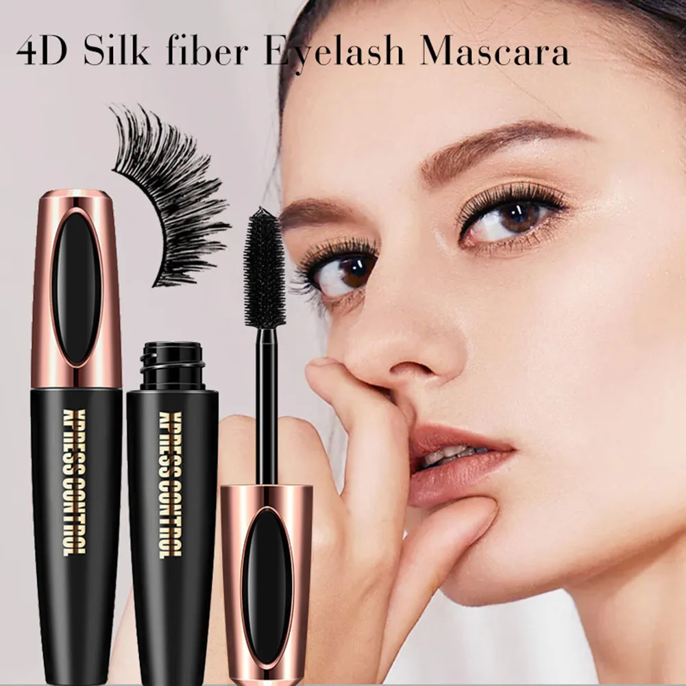 Mascaras Водонепроницаемая Удлиняющая плотная завивка быстросохнущая портативная