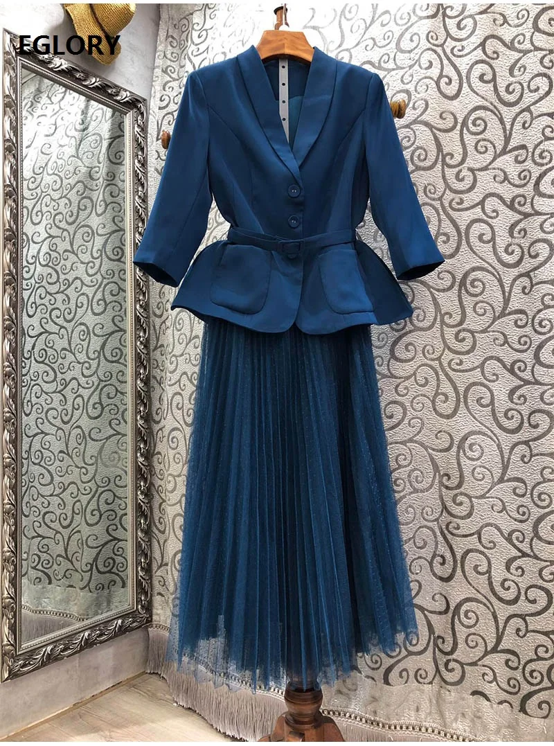 belted blazer top