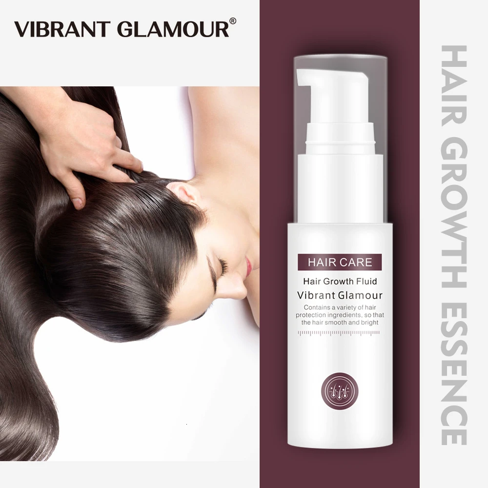 Эссенция для роста волос VIBRANTGLAMOUR эфирное масло жидкий спрей питающий корни