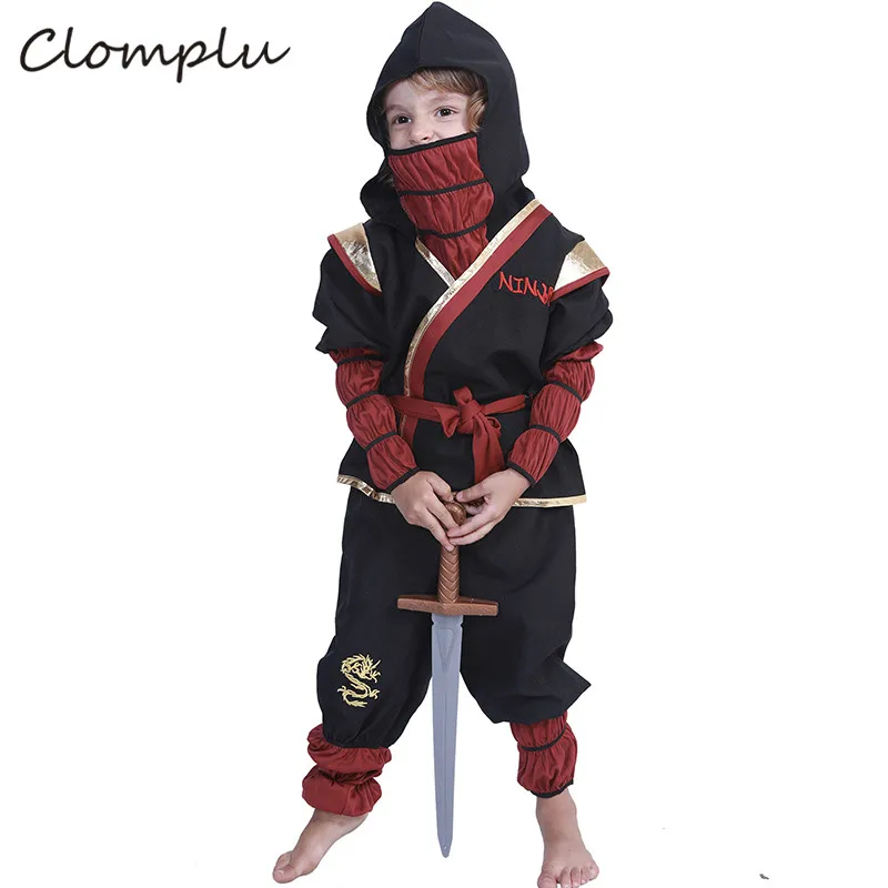 

Clomplu Ninja Costume Anime Cosplay Halloween Costume For Kids Ninja Boys Cosplay Halloween Costume Party Show Holiday Sets