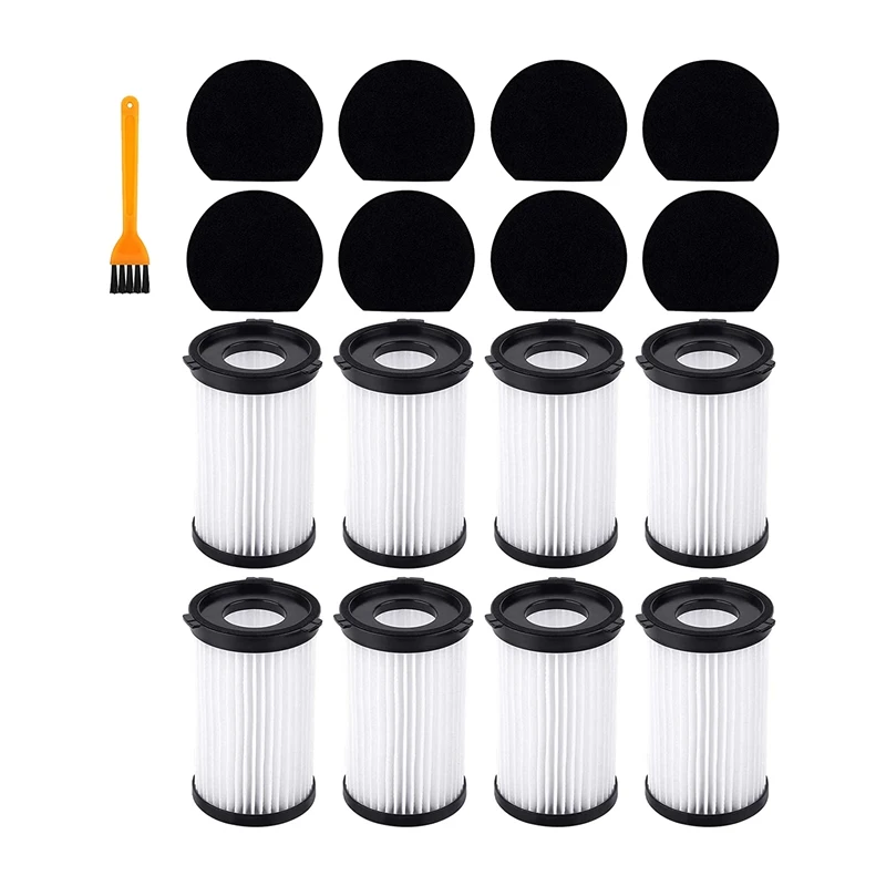 Hot 8 Pack Replacement HEPA Filter Fit for MOOSOO D600 D601 Corded