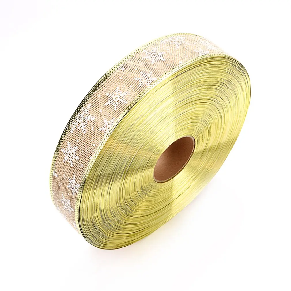 Christmas Decorations Items 5Cm High-Grade Printed Ribbon Diy Creative Fashionable Hand-Woven Ribbon