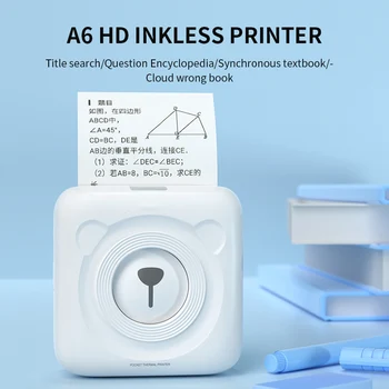 

Portable Thermal Bluetooth Printer Mini Wireless Thermal Picture Photo Printer 203dpi Printer Multilanguage Mini Pocket Printer