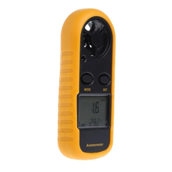 

GM816 Mini Digital Anemometer Wind Speed Temperature Tester w/LCD Backlight N1HF